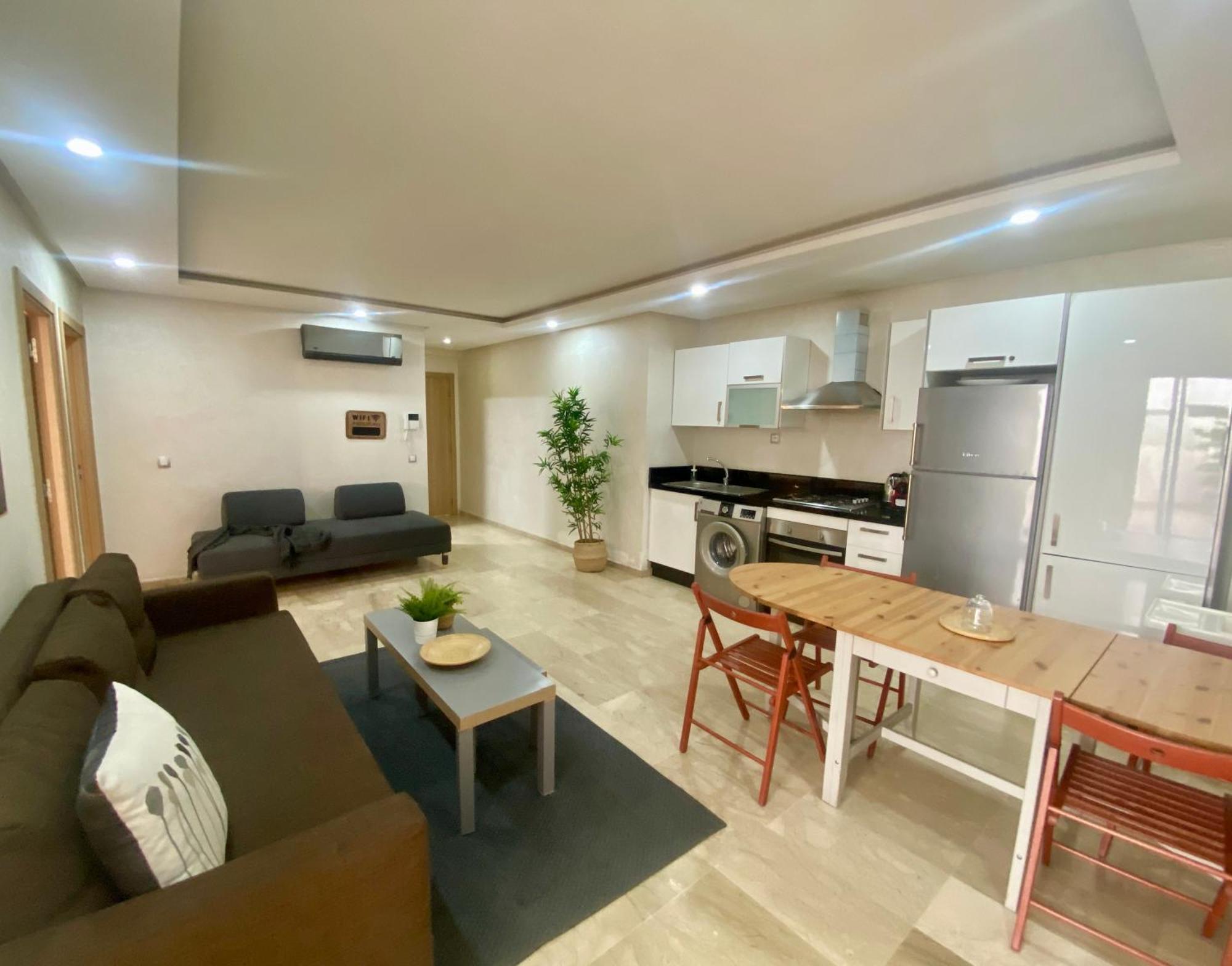 Appartement Pres De Novotel Face Au Parc Welcome Stay Mohammedia Ngoại thất bức ảnh